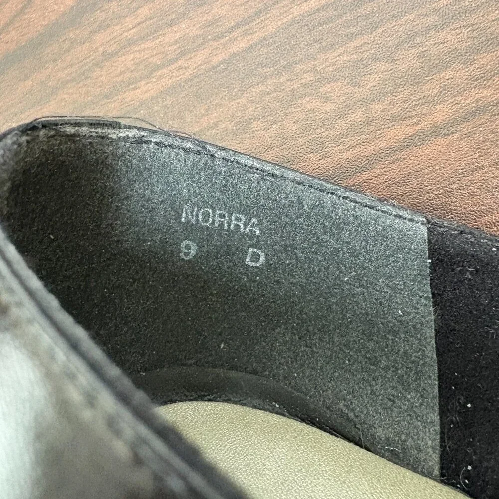Selby Women's Black Leather Comfort Pumps Made in Spain Party Corporate Chic 9D